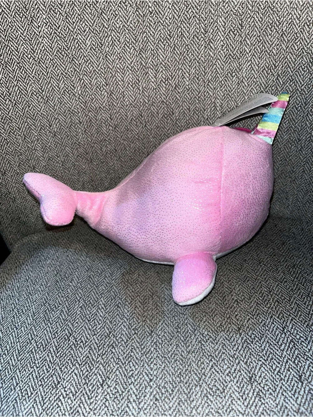 Build A Bear Sanrio Hello Kitty 8” NARWHAL Pink Plush Summer Waves Mini NWT HTF